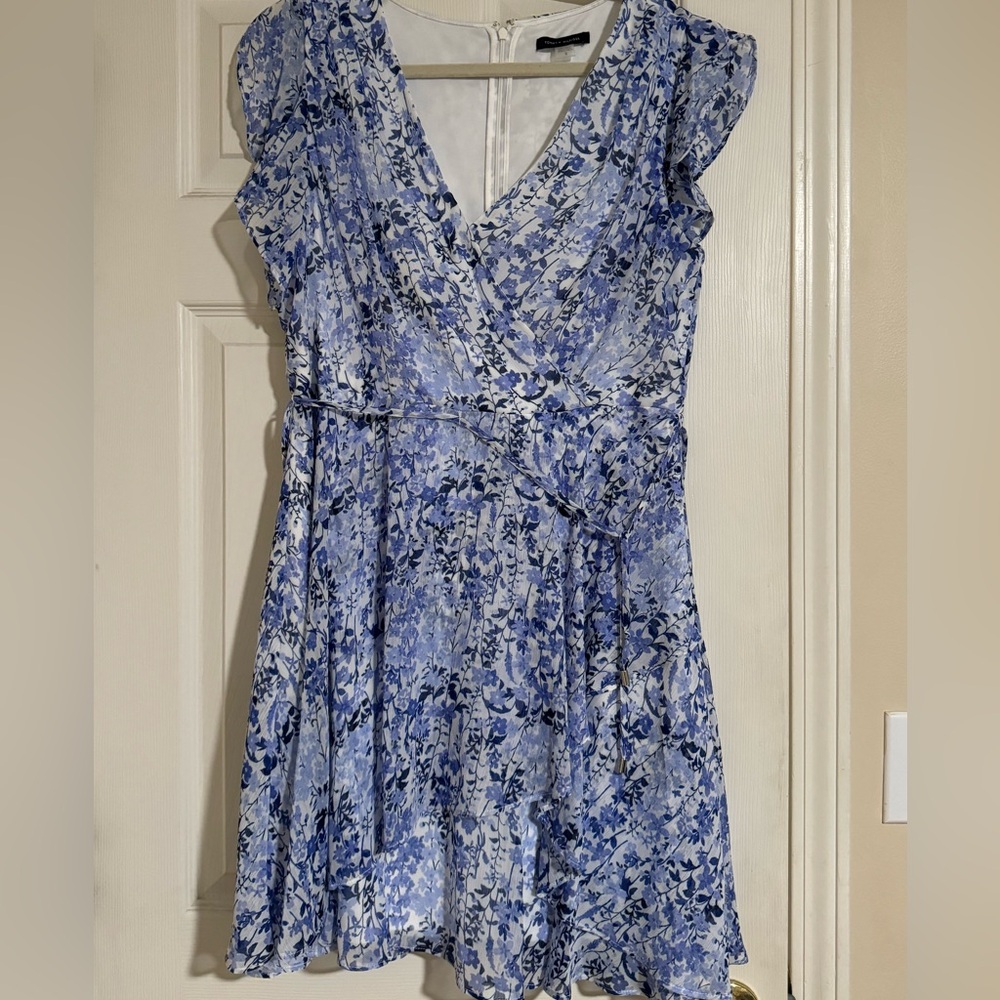 Tommy Hilfiger faux-wrap dress